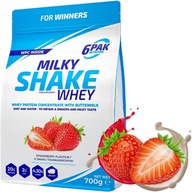 Odżywka białkowa koncentrat białka - WPC 6PAK Nutrition proszek 700 g smak truskawkowy