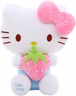 MASKOTKA HELLO KITTY KOT PLUSZ TRUSKAWKA 30CM