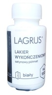 Lakier wykończeniowy do listew, mebli Lagrus 50 ml biały