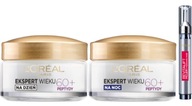 Zestaw LOREAL Ekspert wieku 60+ zestaw kremów na dzień i noc i Filler Serum