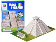 Mayská pyramída priestorové 3D puzzle 19ele ZA2601