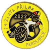 Odznak 74. Zlatá Prilba Pardubice 2022 odznak
