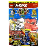 MAGAZYN LEGO NINJAGO DRAGONS RISING SERIA 9 FIGURKA ZANE KARTY SASZETKA