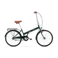 Rower składany Romet Jubilat Classic rama 15 cali koło 24 " zielony