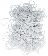 Taśma elastyczna, sznurki 5 m x 0,2 cm biały