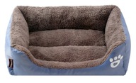 SATIS poduszka dla psa LEGOWISKO DLA PSA 50x40 odcienie brązowego, odcienie szarości 50 cm x 40 cm