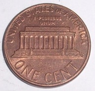 1 cent jeden americký cent list D 1981
