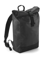 BagBase plecak miejski Tarp Roll-Top Backpack czarny