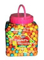 Guma owocowa Crazy Fruits Crush 800 sztuk