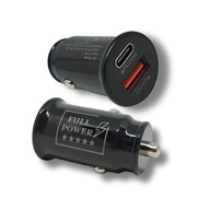 AUTOMOBILOVÁ USB QC3.0 USB TYP-C VÝKONNÁ