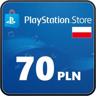 PlayStation Store cyfrowa 70 PLN