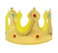 Korona króla opaska złota król królowie miękka