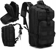 PLECAK WOJSKOWY TAKTYCZNY TURYSTYCZNY Militarny Czarny 35L SURVIVAL BLACK