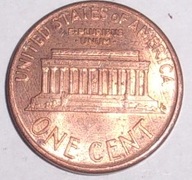 1 cent jeden list amerického amerického centu - 1991