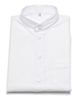Koszula dziecięca długi rękaw bawełna biały rozmiar 146 (141 - 146 cm)