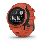 GARMIN Smartwatch GPS Instinct 2s Czerwony Makowy