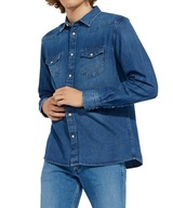 Wrangler koszula męska casual ICONS 27MW długi rękaw regular bawełna rozmiar XXL