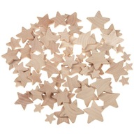 Fa DEKORÁCIÓS CSILLAGOK mix - 70db