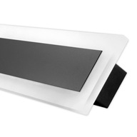Kinkiet ogrodowy Masterled biały, czarny zintegrowane źródło LED 19 W