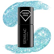 Night eye Beaum II 5個セット SEMILAC 240 Icy Waterfall Lakier Hybrydowy do paznokci 7ml