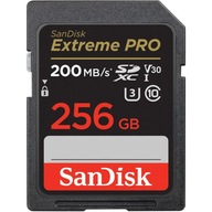 Karta SD SanDisk Extreme PRO 256 GB