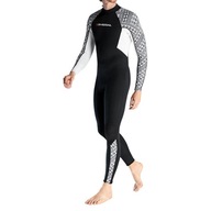 Wetsuit for Adult 3mm Neoprene Back Zipper Full Length Thickened Men L