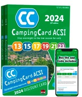 EUROPA Przewodnik CampingCard ACSI i karta rabatowa 2024 Praca zbiorowa