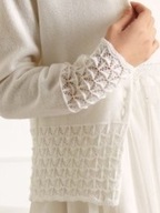 Jomar sweterek dziecięcy biały akryl rozmiar 152 (147 - 152 cm)