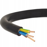 Kabel Okrągły elektryczny, instalacyjny YKY Elektrokabel 3 x 1,0