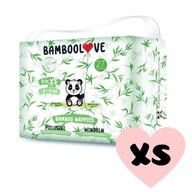 Pieluszki BAMBOOLOVE bambus Rozmiar 1 27 szt.