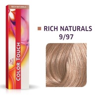 Wella Professionals Color Touch Rich Naturals profesjonalna demi- permanentna farba do włosów z wielowymiarowym efektem 9/97 60 ml