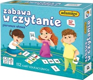 Gra edukacyjna Adamigo Zabawa w czytanie 07523