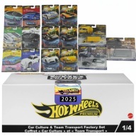 HOT WHEELS Car Culture & Team Transport Factory Box – Mix 1A 2025