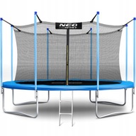 Trampolina z siatką Neo-Sport 374 cm FT 12 (365-374 cm)