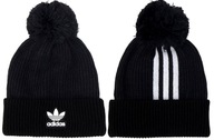 ADIDAS CZAPKA ZIMOWA BEANIE GRUBA CIEPŁA POMPON