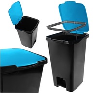 SZEMETESKOSÁR 45L-ES SZELEKTÍV HULLADÉKGYŰJTŐ KUKA PEDÁLOS