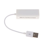 USB 2.0 Męski na Żeński Sieć Ethernet LAN