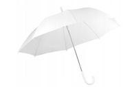 Veľký biely svadobný dáždnik dáždnik XL automatický
