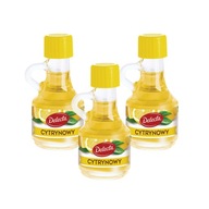 Aromat do ciast cytrynowy Delecta 3x9ml do kremów ciast mas biszkoptów