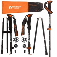 Kijki Mountain Goat PRO+ ORANGE 43-130 cm pomarańcze i czerwienie