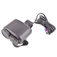 Гнездо прикуривателя+usb мотоцикл скутер atv+держатель фото, цена