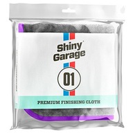 Ręcznik Shiny Garage Premium Finishing Cloth 40 x 40 cm szary