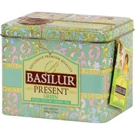 Herbata zielona liściasta Basilur Present Green w puszce 100 g
