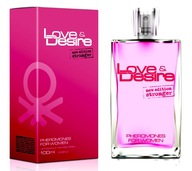 LOVE DESIRE DAMSKIE PERFUMY Z FEROMONAMI MOCNE 100