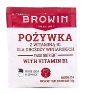 Pożywka do wina z witaminą B1 Browin 10g na 25l