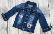 M-GIRL kurtka dziecięca jeansowa sezon jesienny, letni, wiosenny rozmiar 104 (99 - 104 cm)