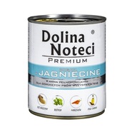 Mokra karma dla psa Dolina Noteci Premium Adult jagnięcina 800 g