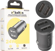 Ładowarka samochodowa USB Keltin 4800 mA