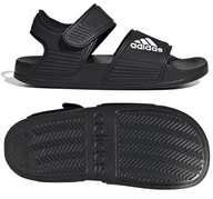 Adidas sandałki dziecięce pianka czarny rozmiar 30