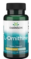Suplement diety SWANSON L-Ornithine Amino Acid 60 kapsułek